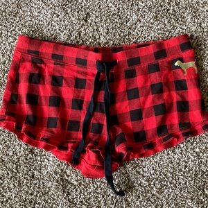 VS Pink bed shorts